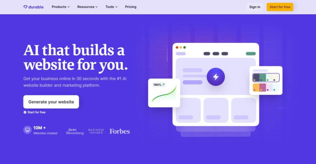 Durable home page