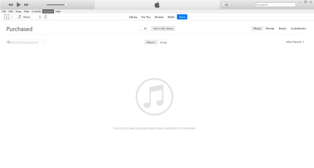 iTunes shop